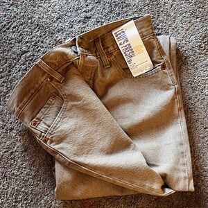 LEVIS 501 BAGGY TAN
